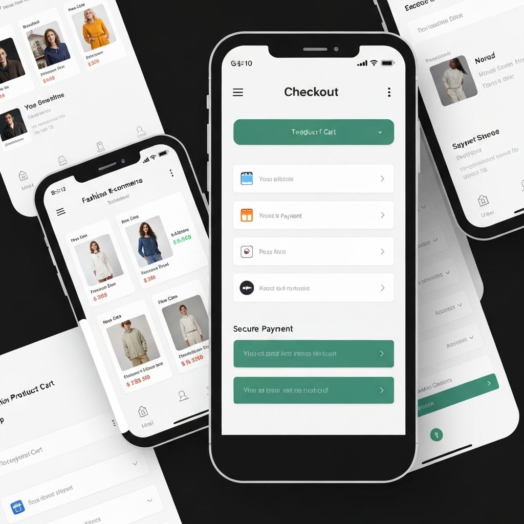 E-commerce Moda - Versão mobile