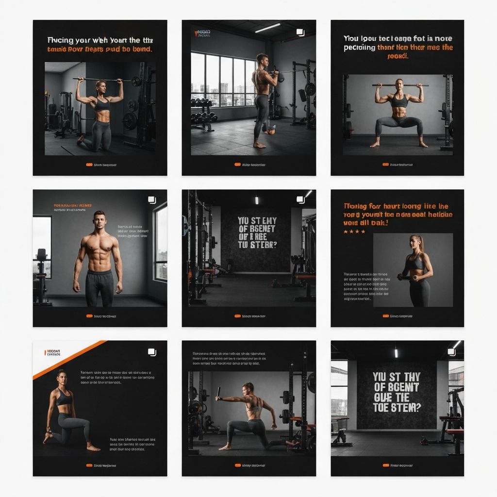 Marca Fitness - Grid do feed