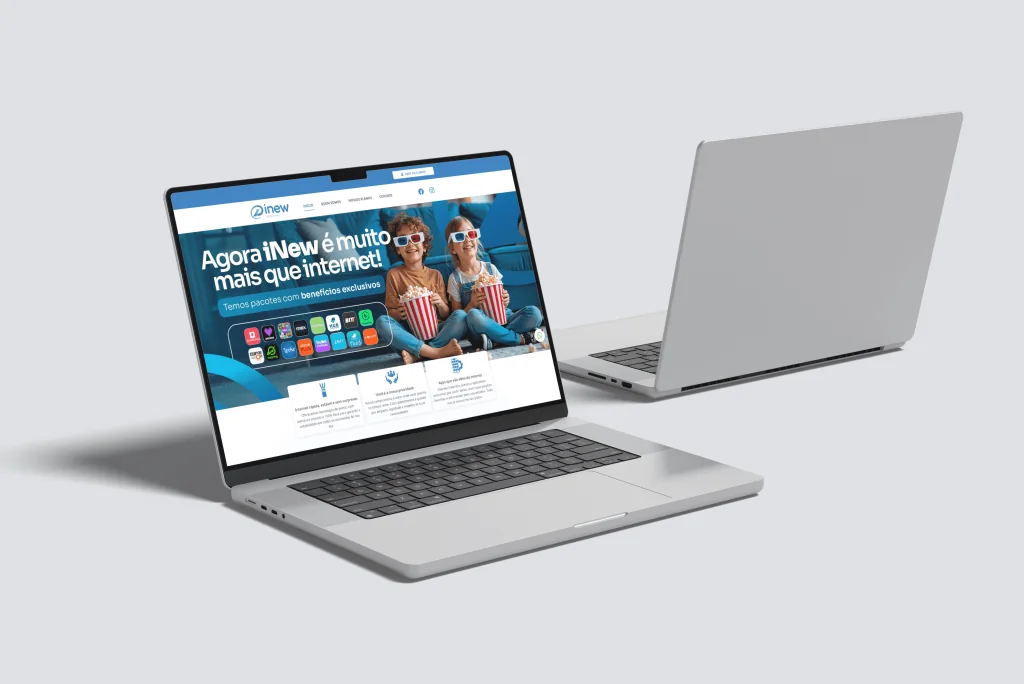 Seleção de projetos de sites