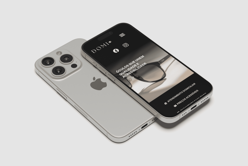 DOMI - Mockup mobile