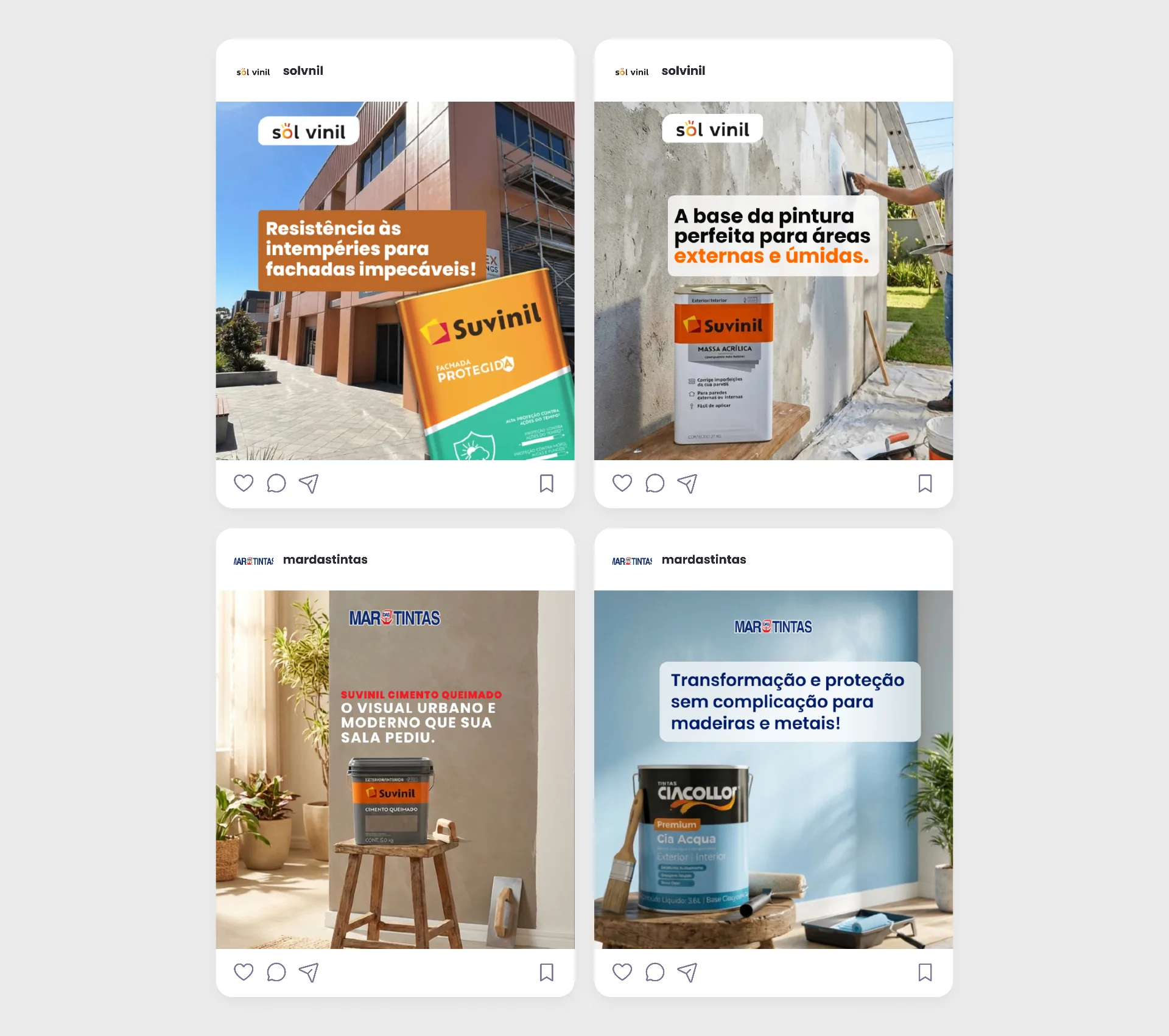 Seleção de social media