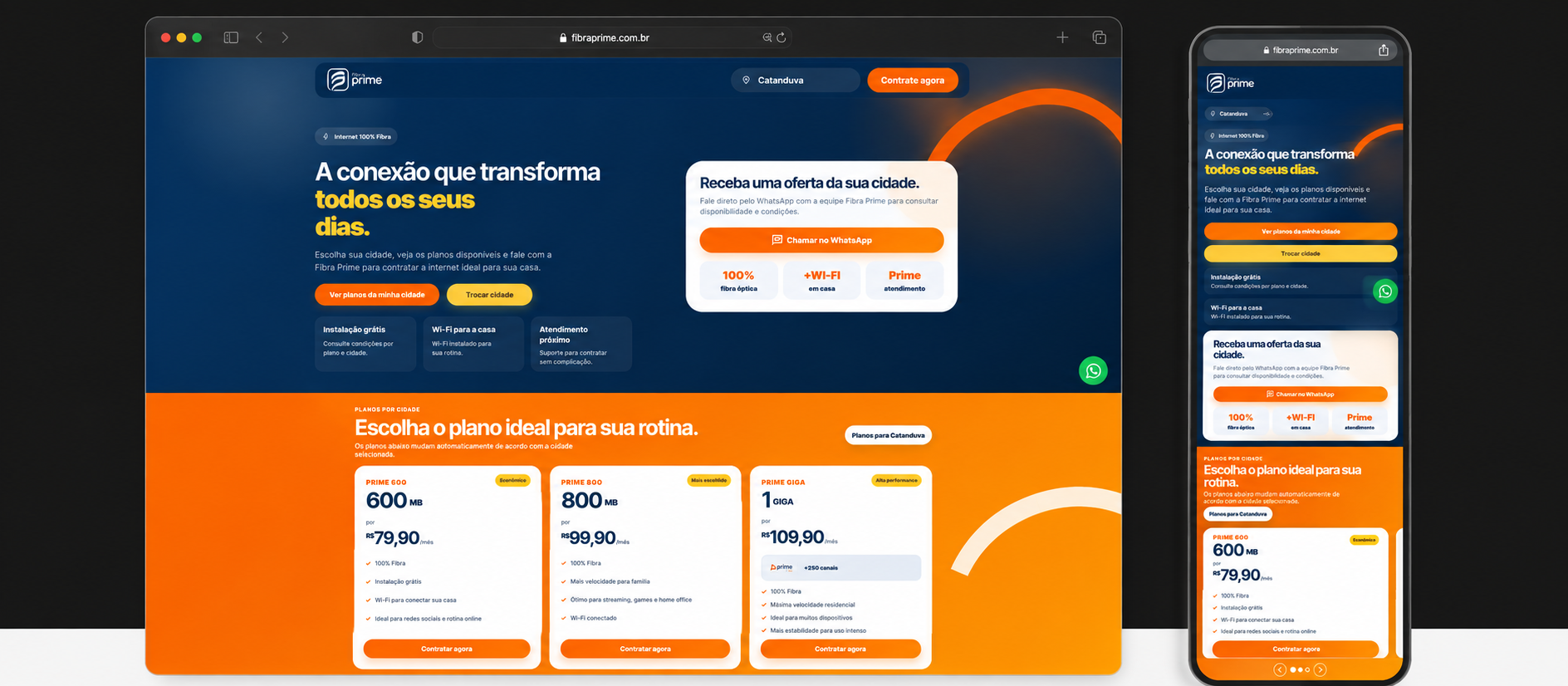 Apresentação do projeto Fibra Prime